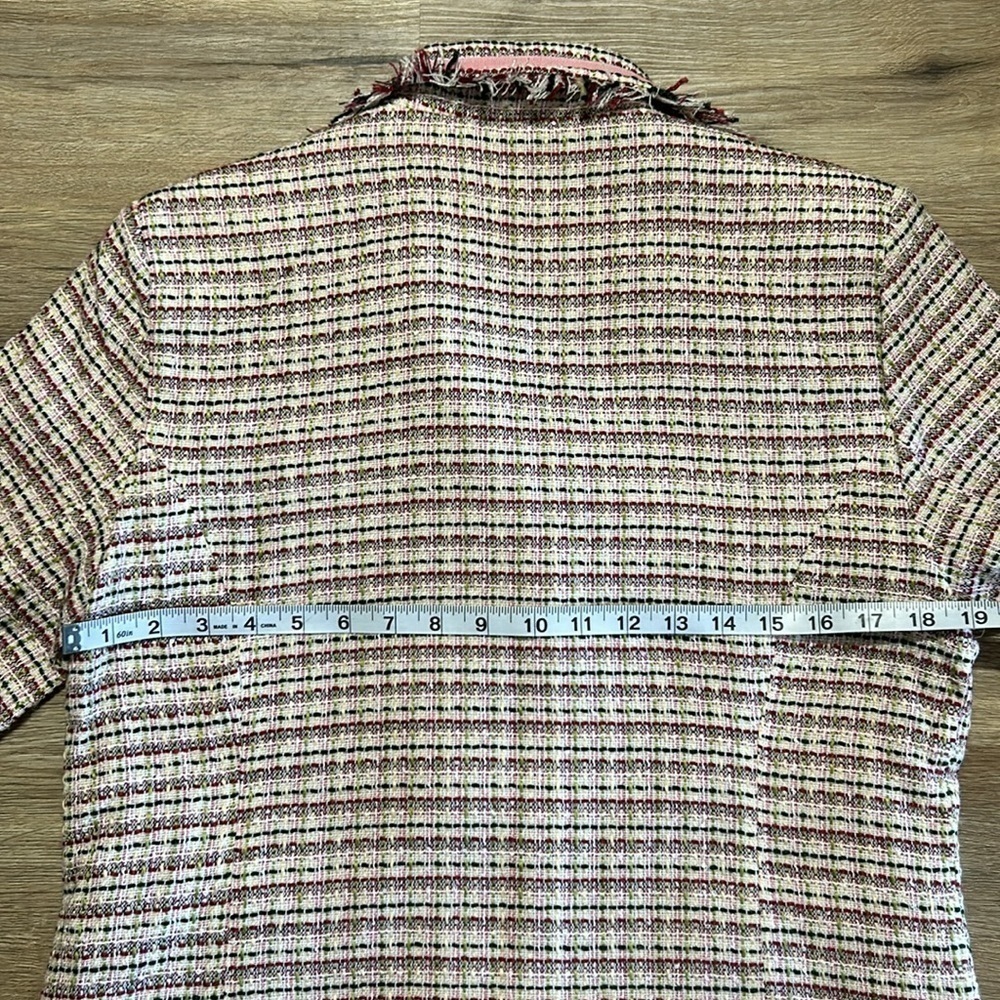 ROBERT LOUIS Pink Fringed Blazer - Picture 7 of 7